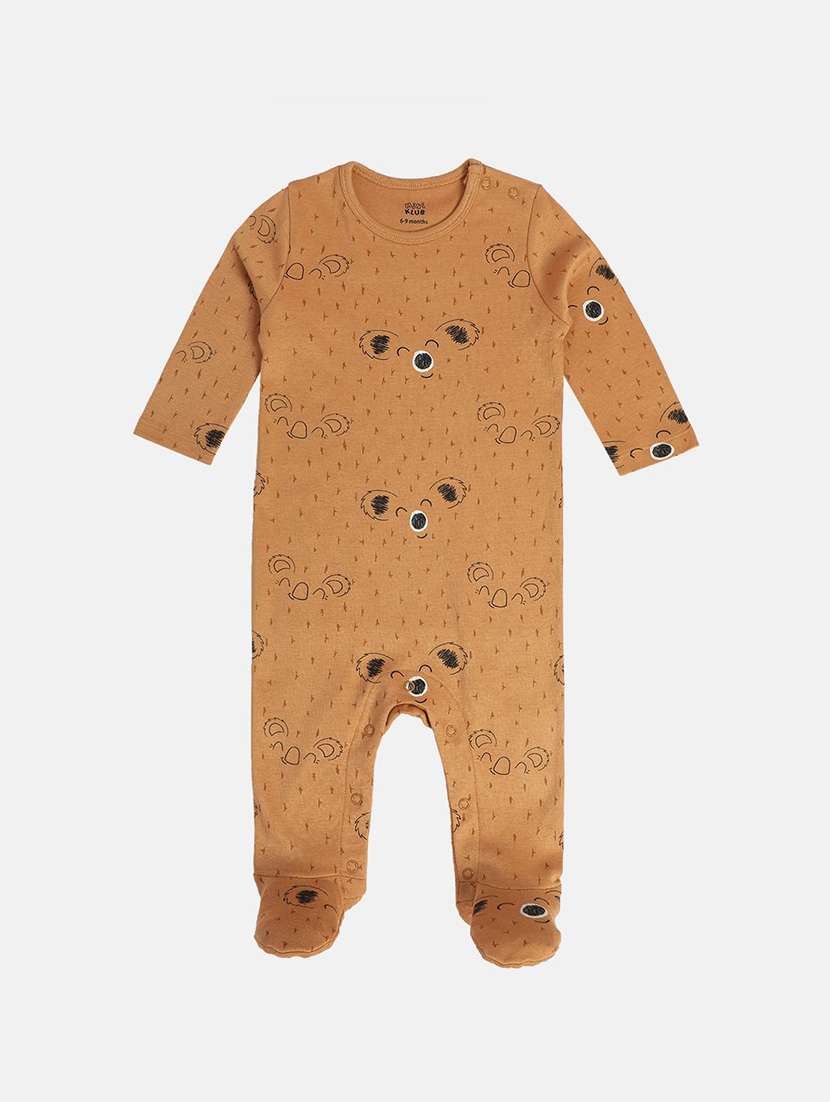 kids pack of 2 printed round neck long sleeve onesies - 22093863 - Standard Image - 3