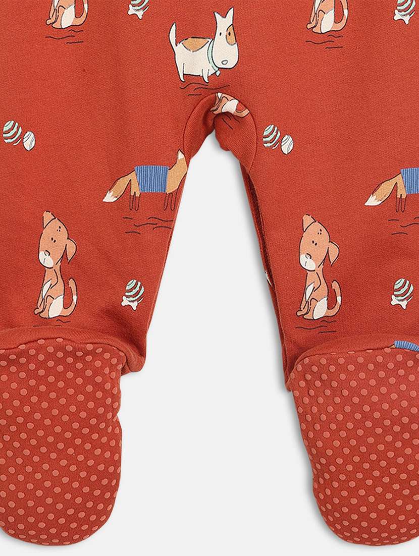 kids printed round neck long sleeve onesies  - 22093878 -  Standard Image - 5