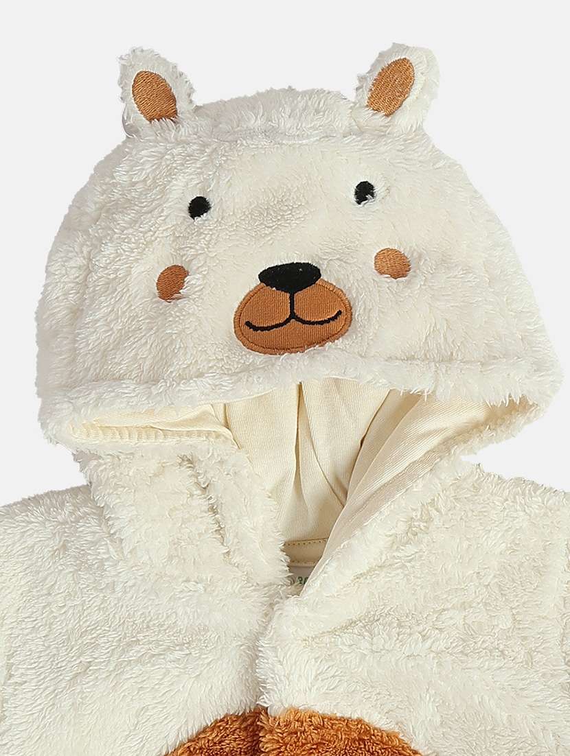 kids self designed hooded long sleeve onesies - 22093884 - Standard Image - 3