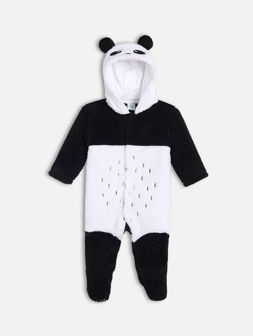 kids self designed hooded long sleeve onesies 