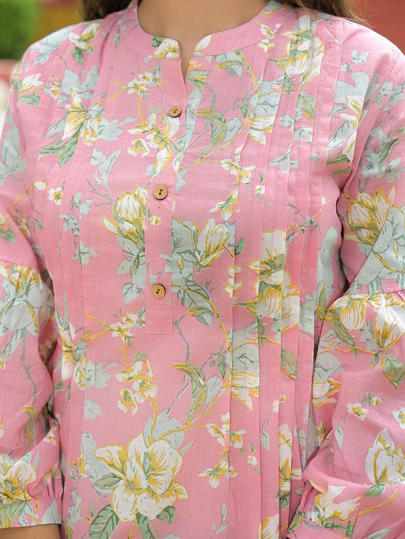 women floral print top and palazzo co-ord set - 22093911 - Standard Image - 5