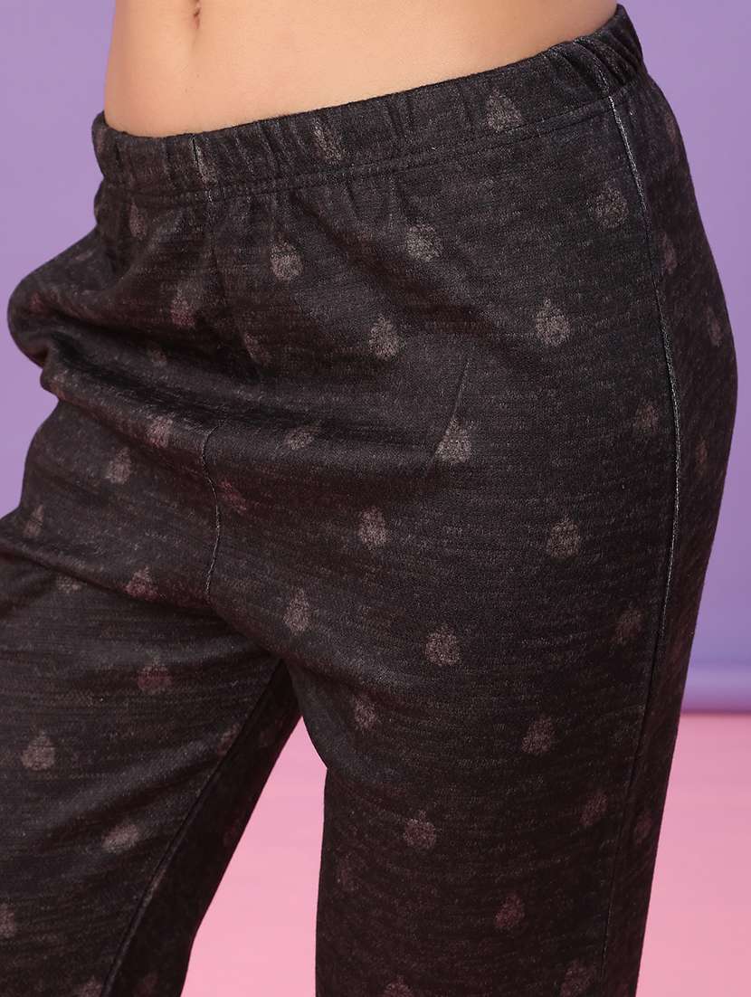 women printed long sleeve kurta pant with dupatta set - 22094396 -  Standard Image - 5