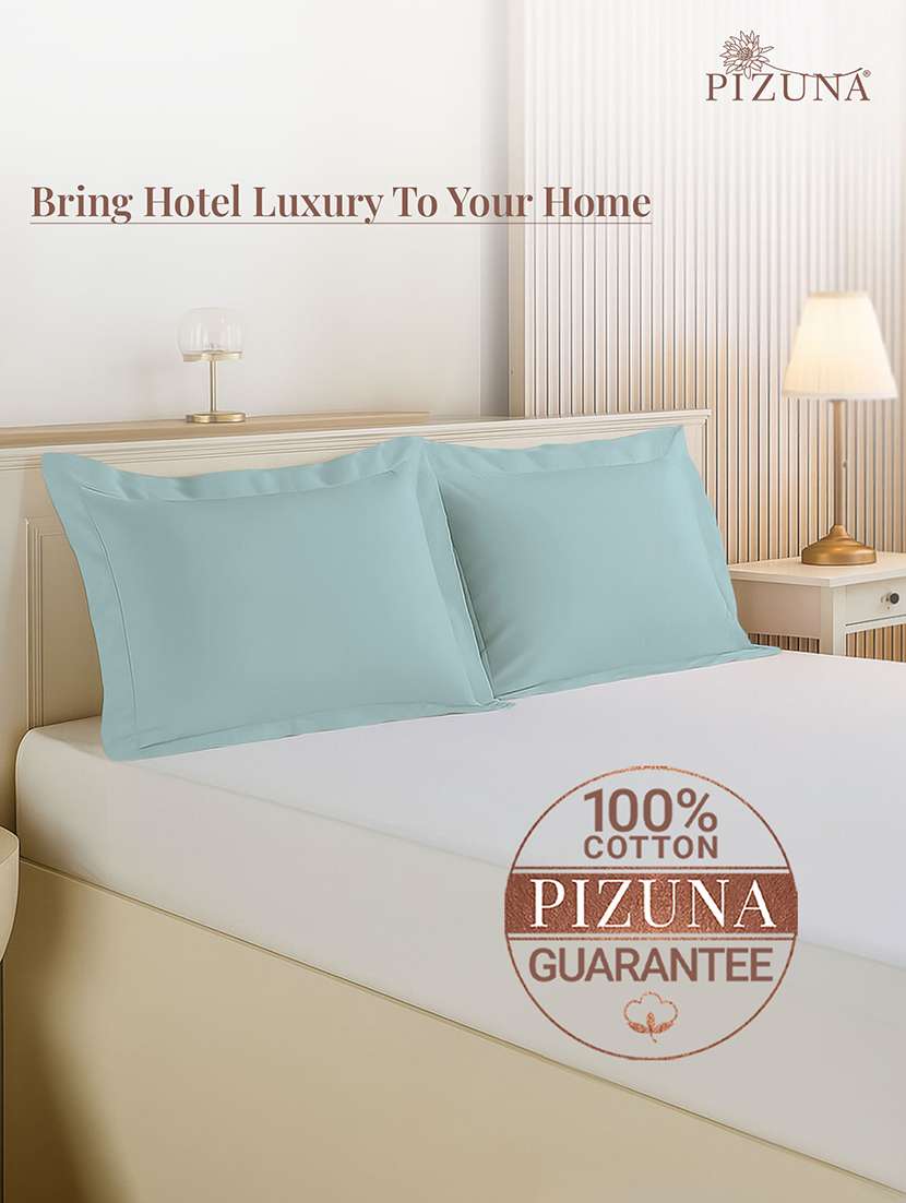pack of 2 solid pillow - 22100889 - Standard Image - 3