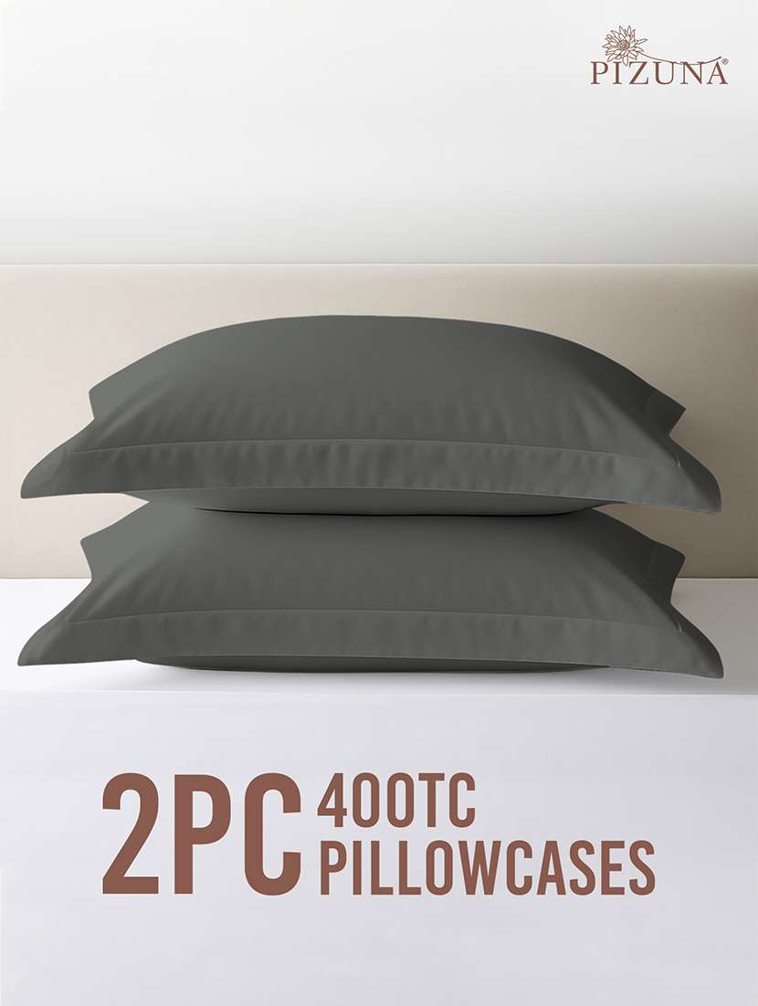 pack of 2 solid pillow - 22100890 - Standard Image - 5