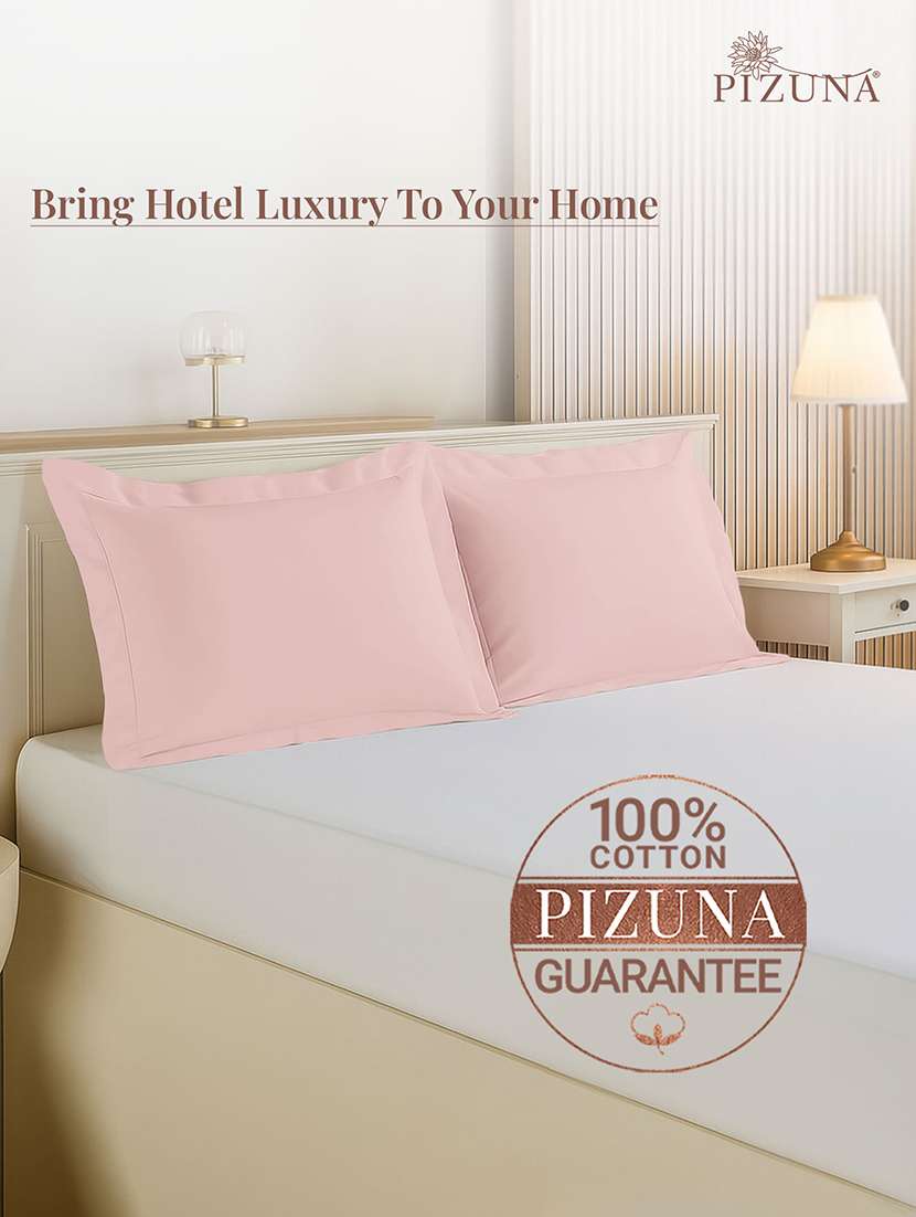 pack of 2 solid pillow - 22100891 - Standard Image - 3