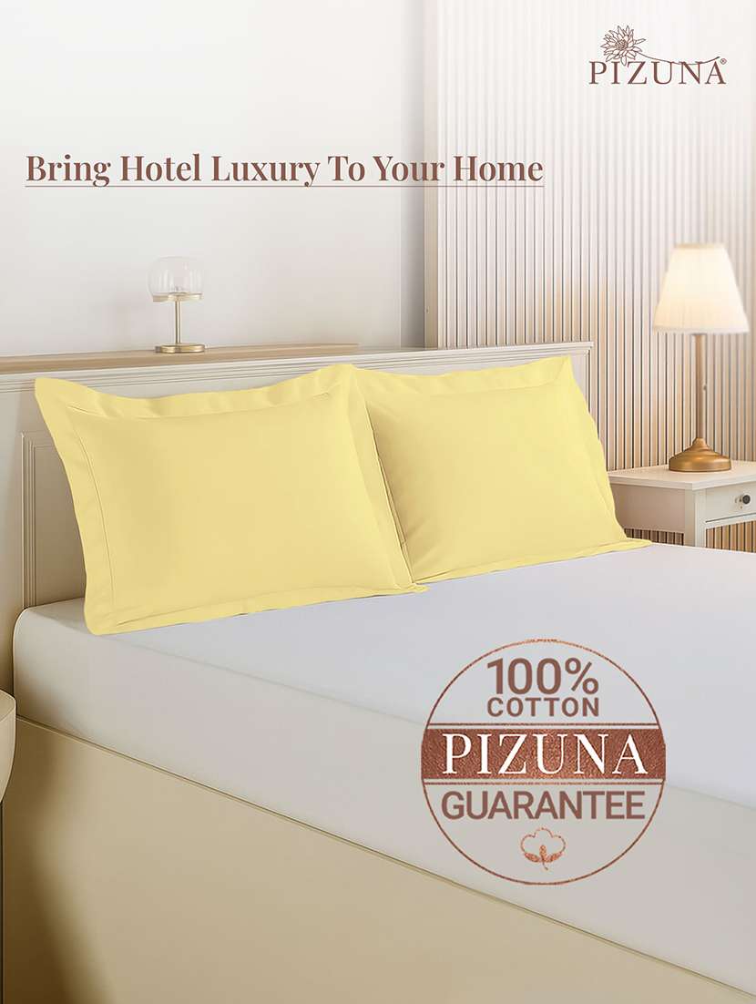 pack of 2 solid pillow - 22100892 - Standard Image - 3