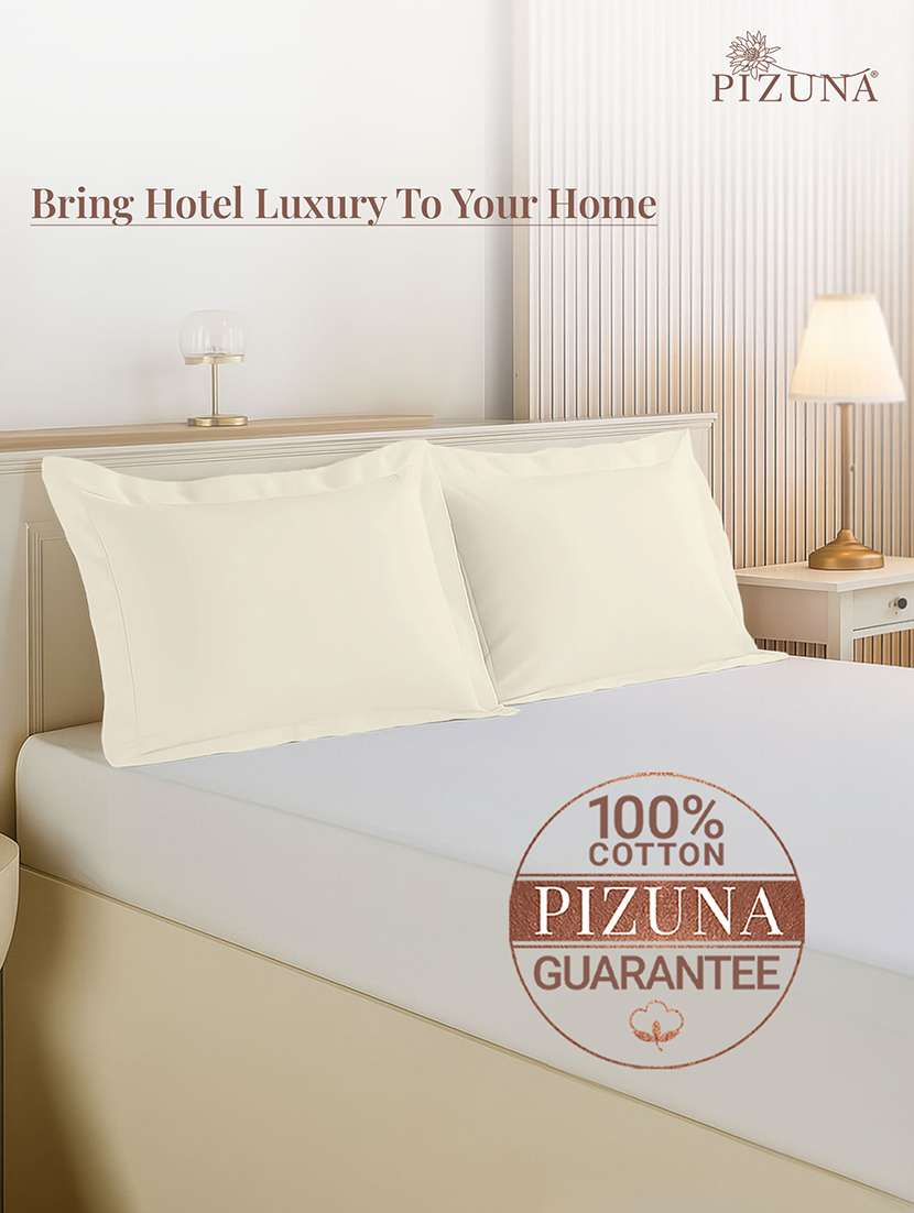 pack of 2 solid pillow - 22100893 -  Standard Image - 3