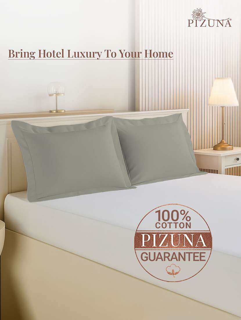 pack of 2 solid pillow - 22100896 -  Standard Image - 5