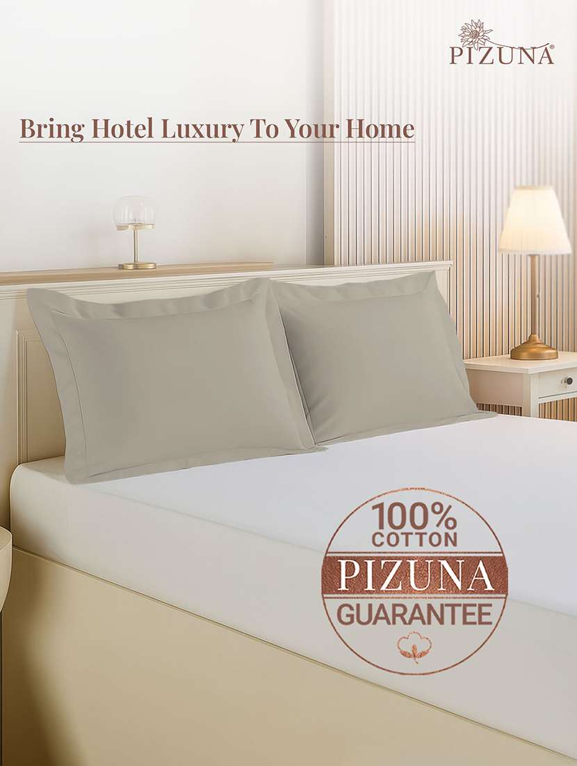 pack of 2 solid pillow - 22100897 -  Standard Image - 3