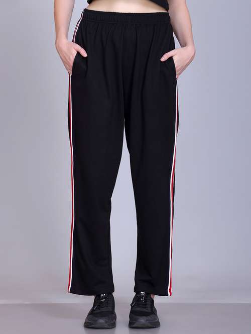 women tapered mid rise relaxed fit track pant - 22101585 -  Standard Image - 0