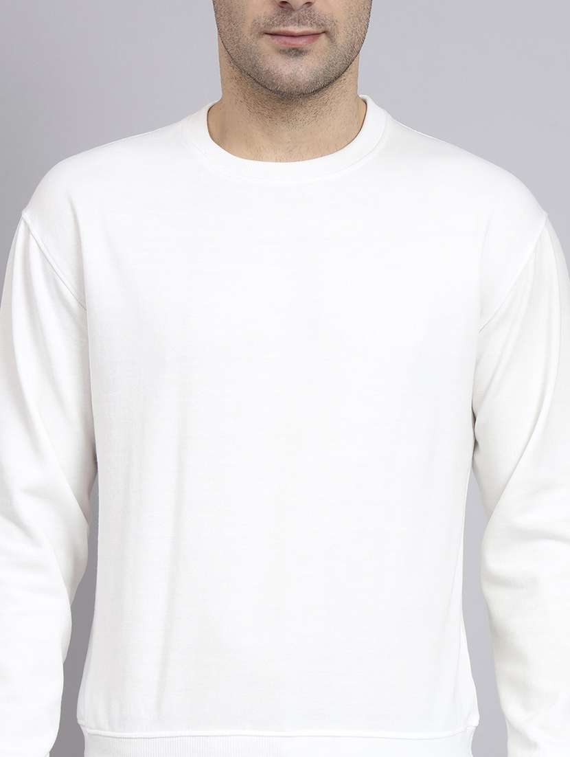 men solid long sleeve regular fit sweatshirt - 22101756 -  Standard Image - 3