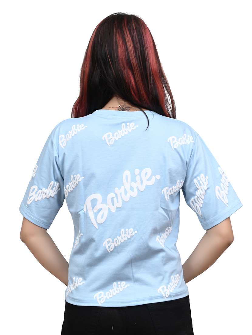 women printed short sleeve regular fit t-shirt - 22101795 - Standard Image - 3