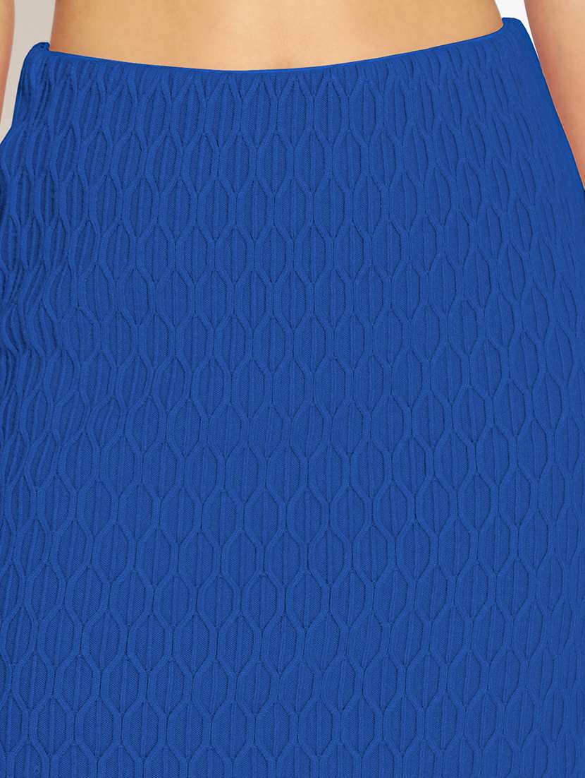 women self designed high rise bodycon skirt - 22101922 -  Standard Image - 5