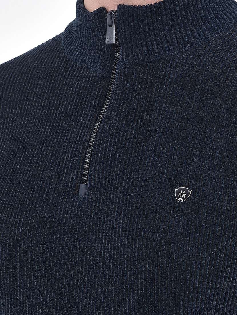 men self designed long sleeve pullover - 22102107 -  Standard Image - 5