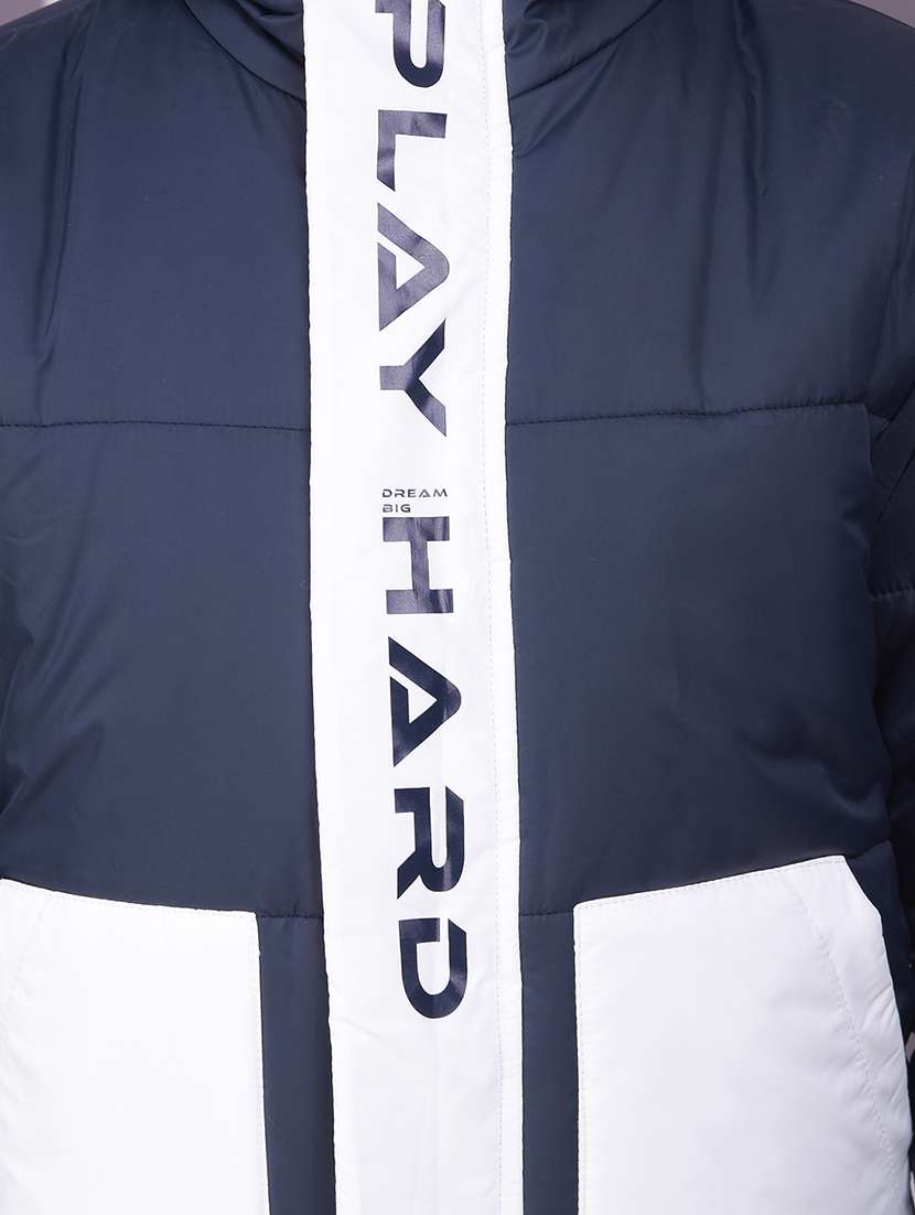 boys long sleeve quilted hooded jacket - 22102145 -  Standard Image - 5