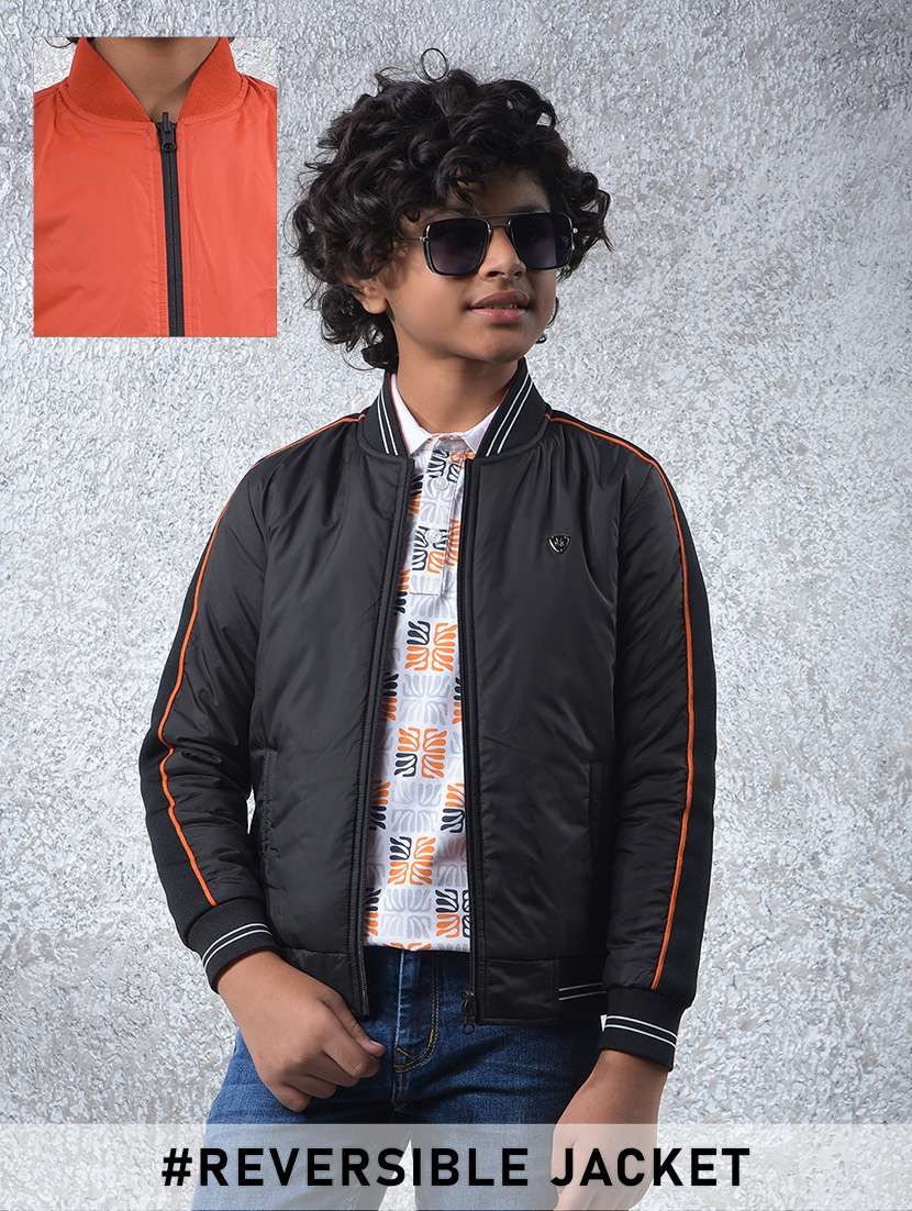 boys long sleeve reversible bomber jacket - 22102148 -  Zoom Image - 0