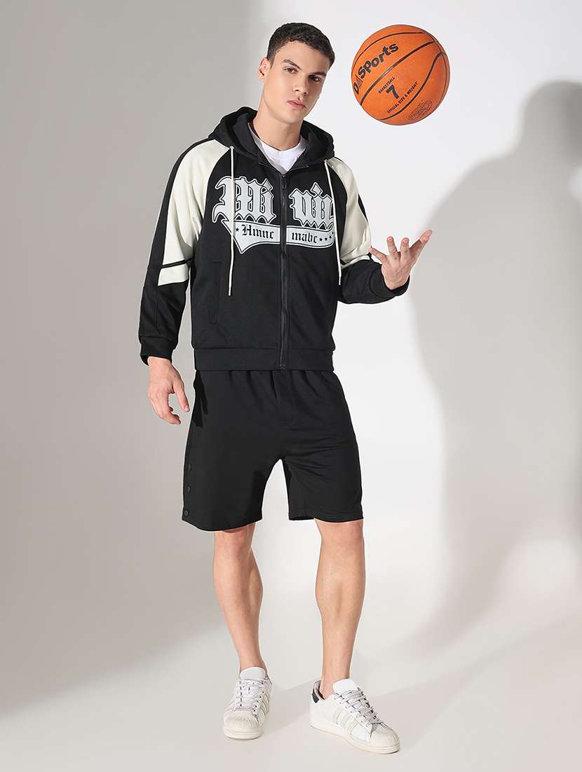 men typographic long sleeve slim fit sweatshirt - 22102167 -  Standard Image - 5