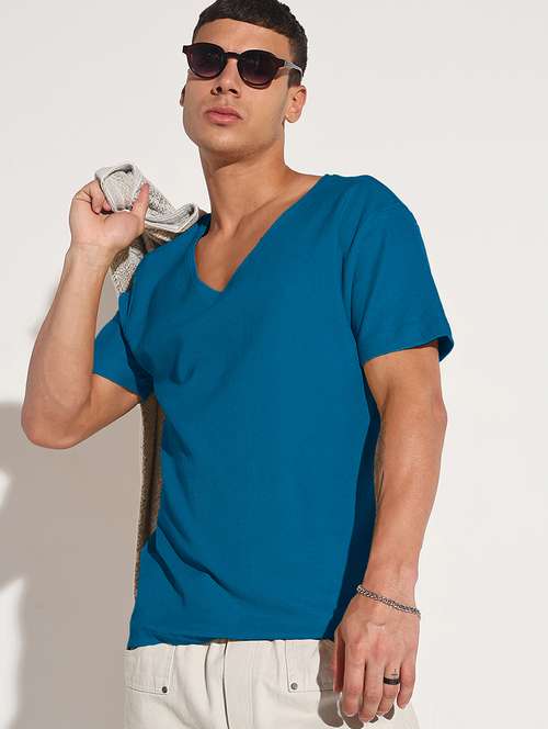 men solid short sleeve regular fit t-shirt - 22102192 -  Standard Image - 0