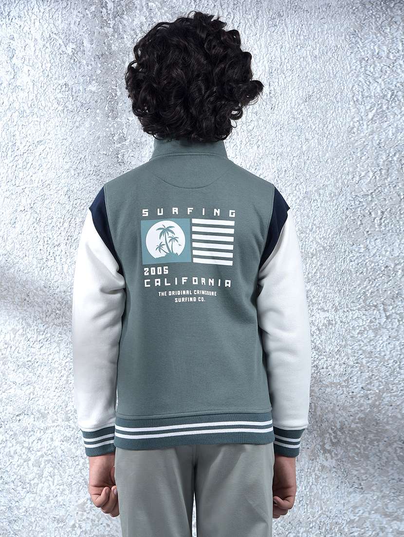 boys printed long sleeve sweatshirt - 22102256 -  Standard Image - 3
