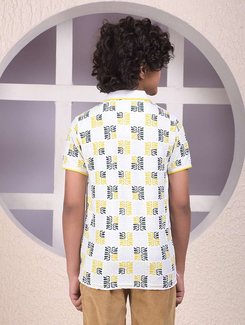 boys short sleeve regular fit polo t-shirt - 22102343 -  Standard Image - 3