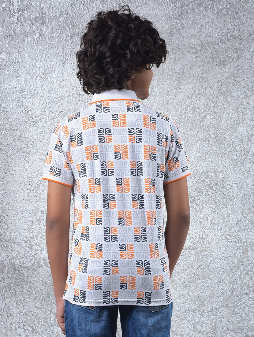 boys short sleeve regular fit polo t-shirt - 22102372 -  Standard Image - 3