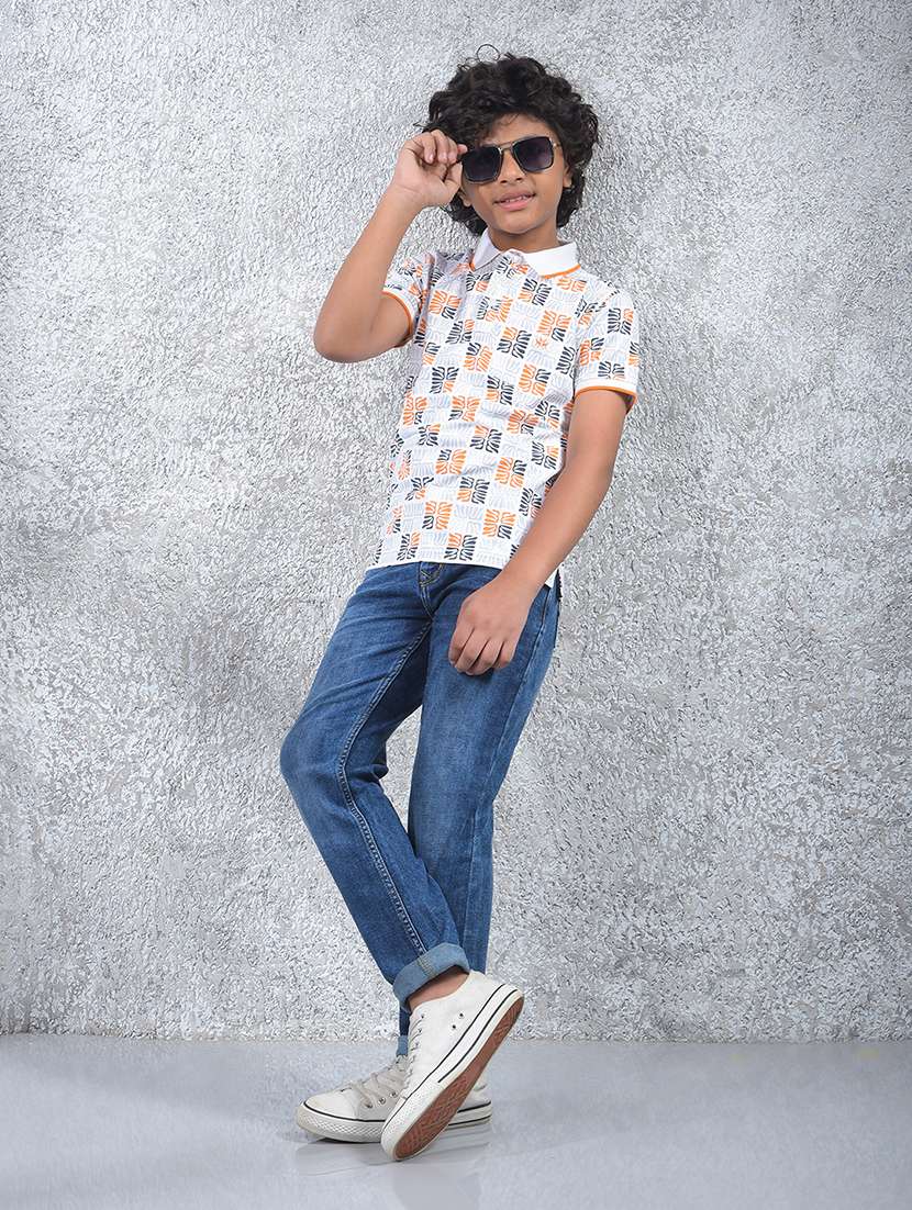 boys short sleeve regular fit polo t-shirt - 22102372 -  Standard Image - 5