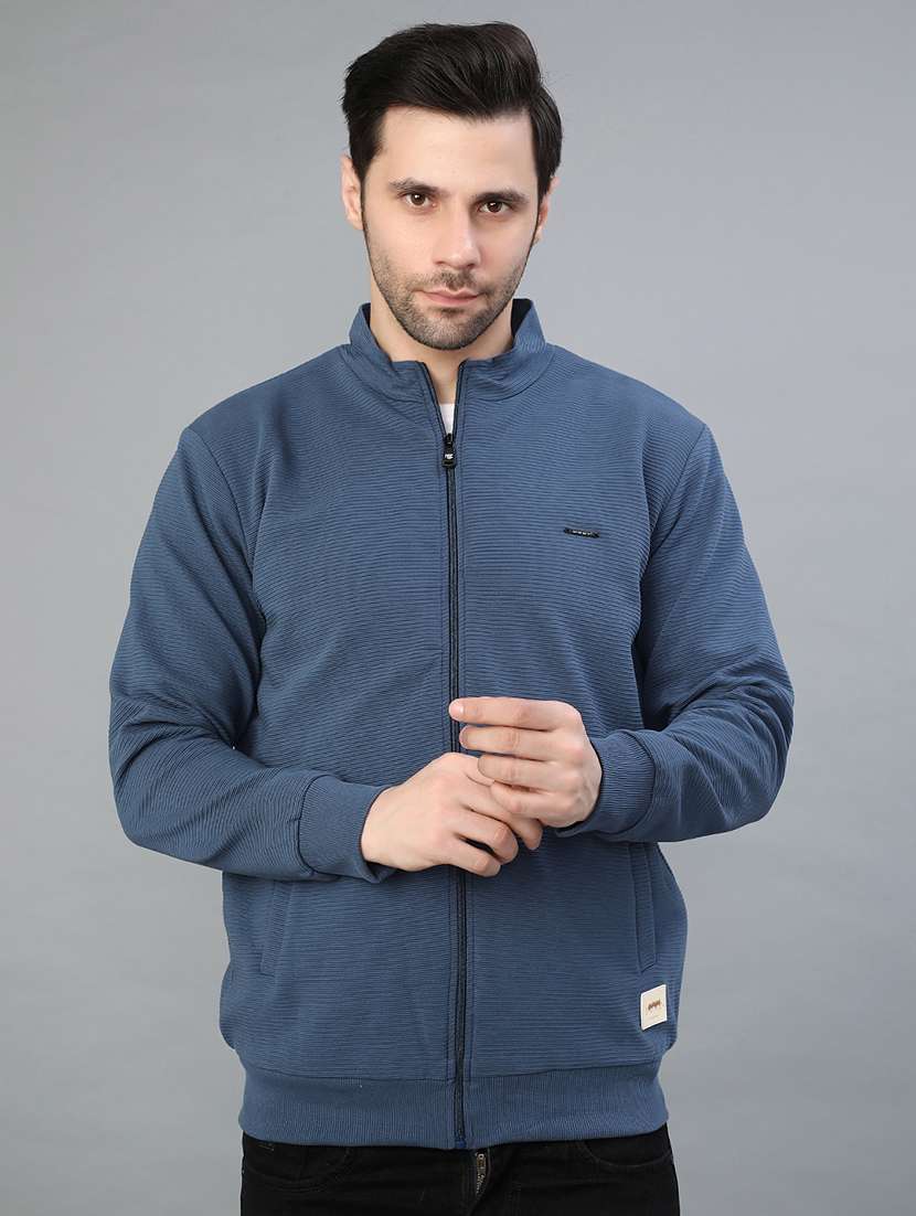 men self design long sleeve regular fit sweatshirt - 22102845 -  Standard Image - 3