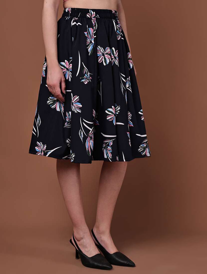 women pack of 2 printed high rise a-line skirt - 22103007 -  Standard Image - 3
