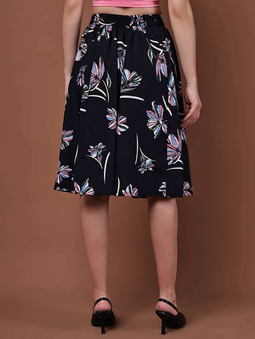women pack of 2 printed high rise a-line skirt - 22103011 -  Standard Image - 3