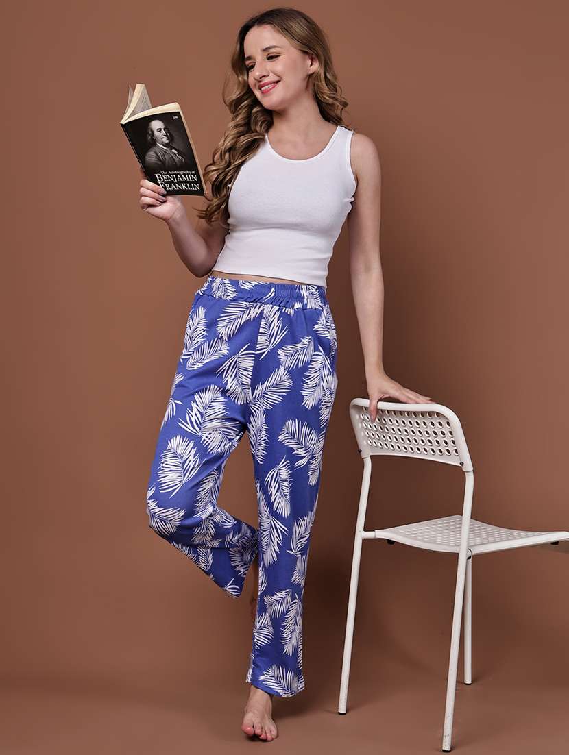 women pack of 2 printed loungewear pyjama - 22103021 -  Standard Image - 5