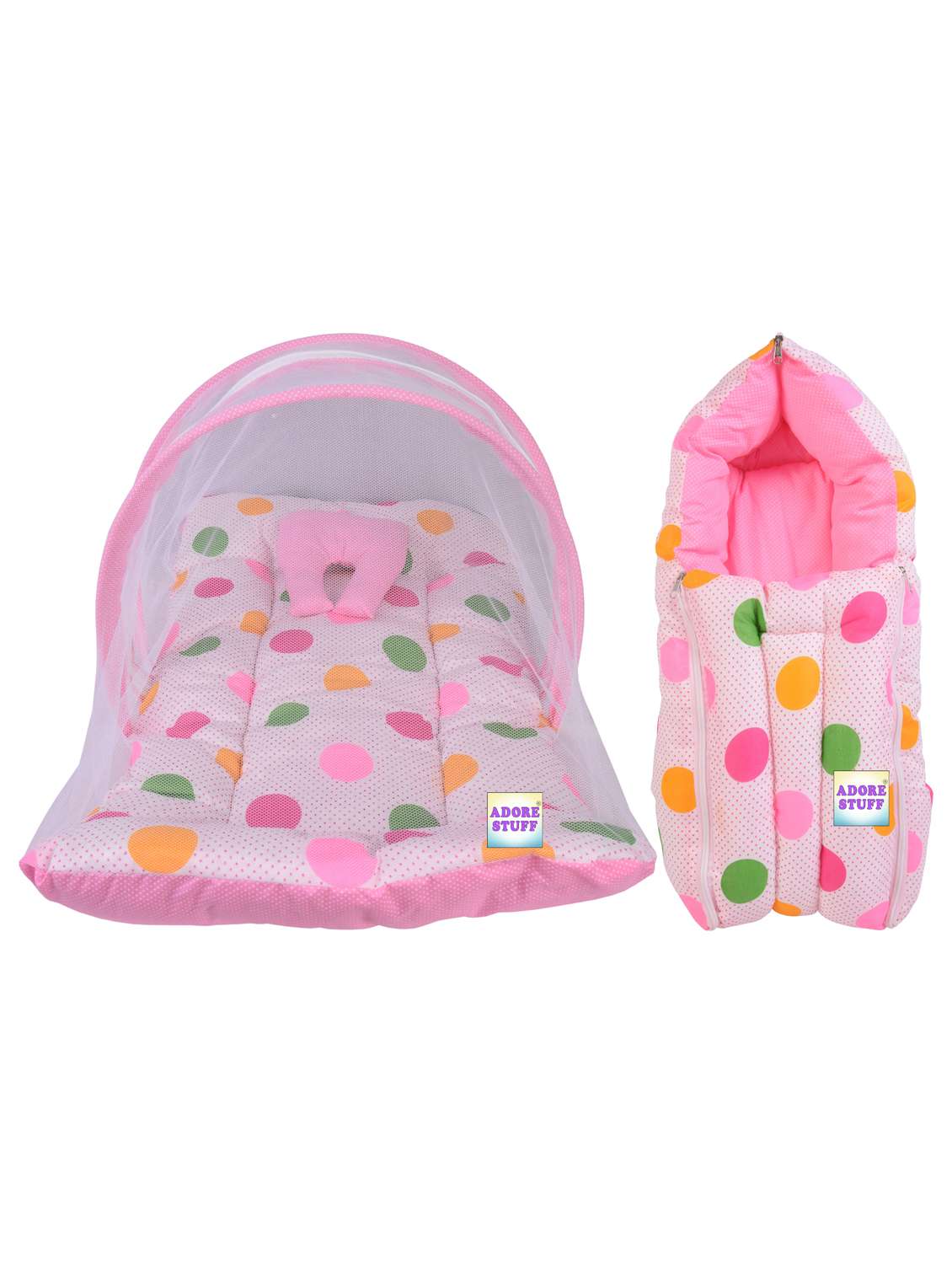 new born cotton printed baby bedding set