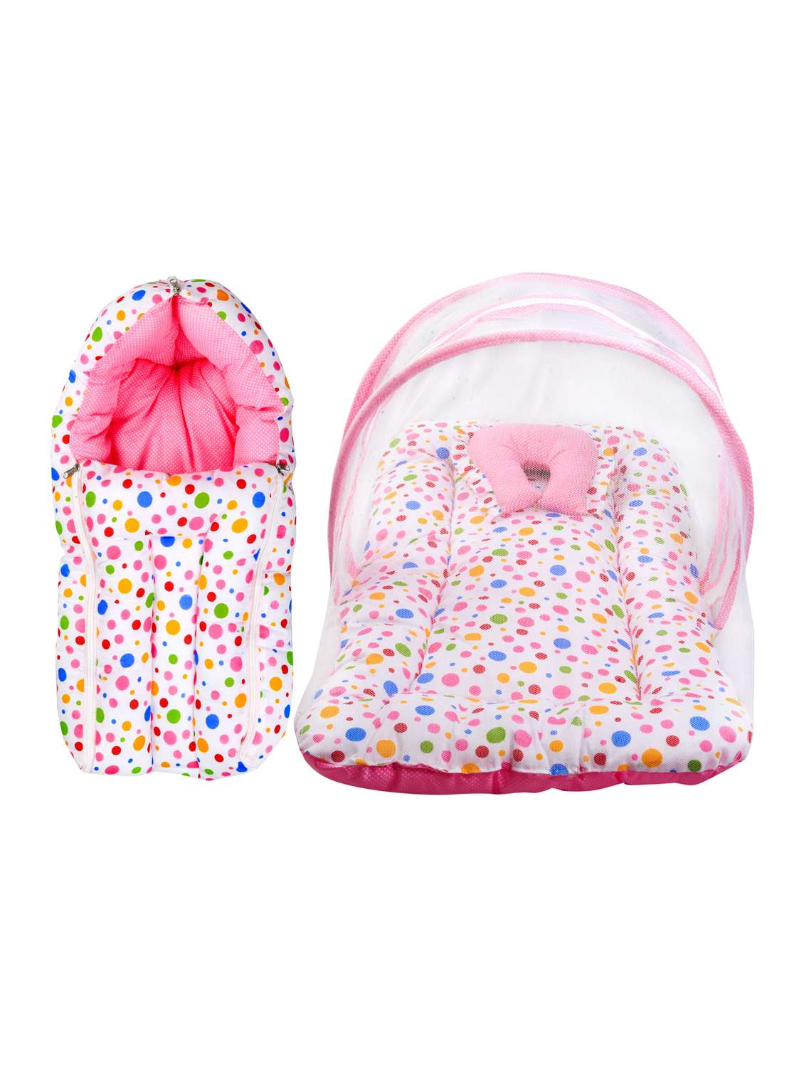 new born cotton printed baby bedding set
