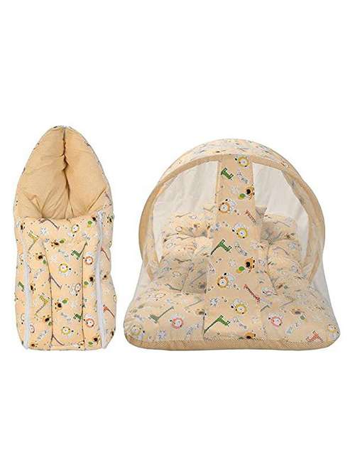 new born cotton printed baby bedding set - 22103144 -  Standard Image - 0