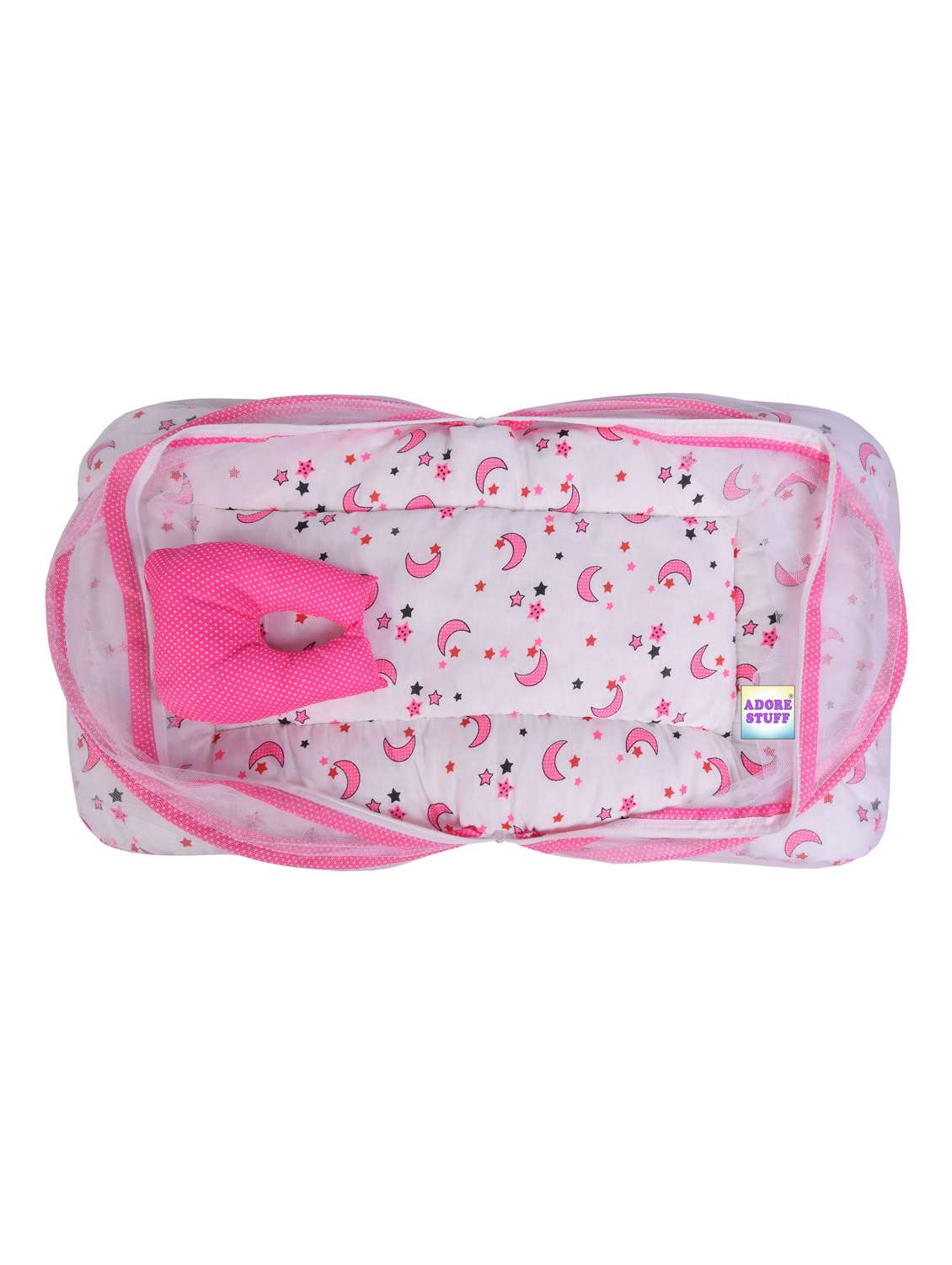 new born cotton printed baby bedding set - 22103163 - Standard Image - 3