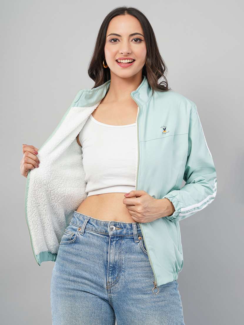 women tapered long sleeve regular jacket - 22103502 -  Zoom Image - 0