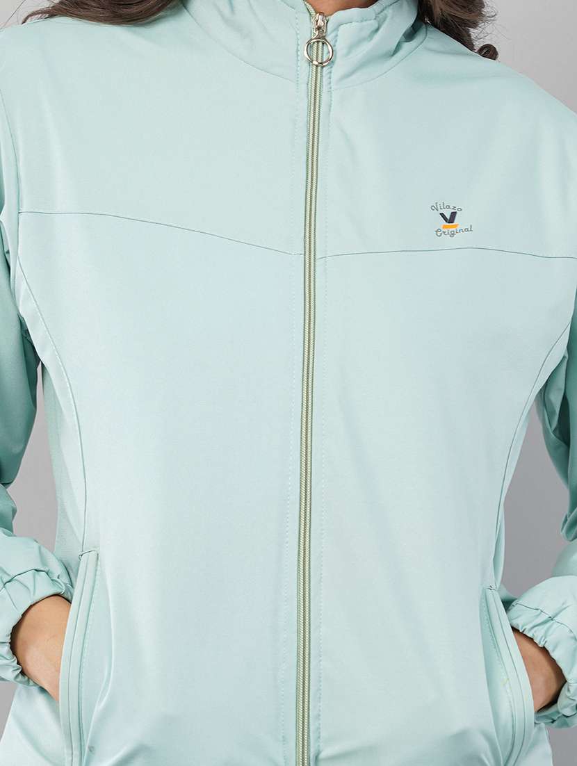 women tapered long sleeve regular jacket - 22103502 - Standard Image - 3