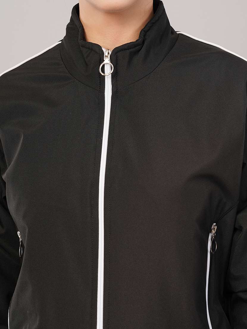 women tapered long sleeve regular jacket - 22103503 - Standard Image - 3