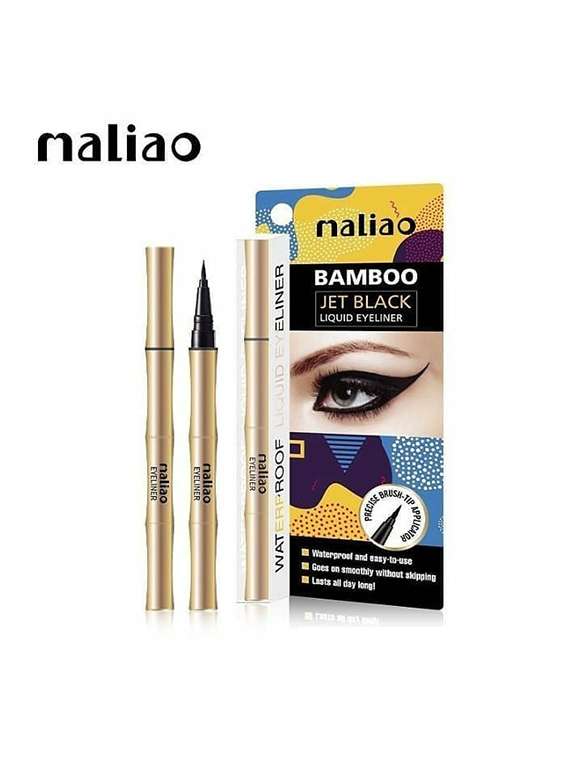 maliao professional bamboo jet eyeliner pen black m189 - 1.5 g