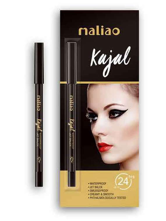 maliao 24hrs stay waterproof smudge proof black kajal m122 - 1.20 g - 22105364 -  Zoom Image - 0