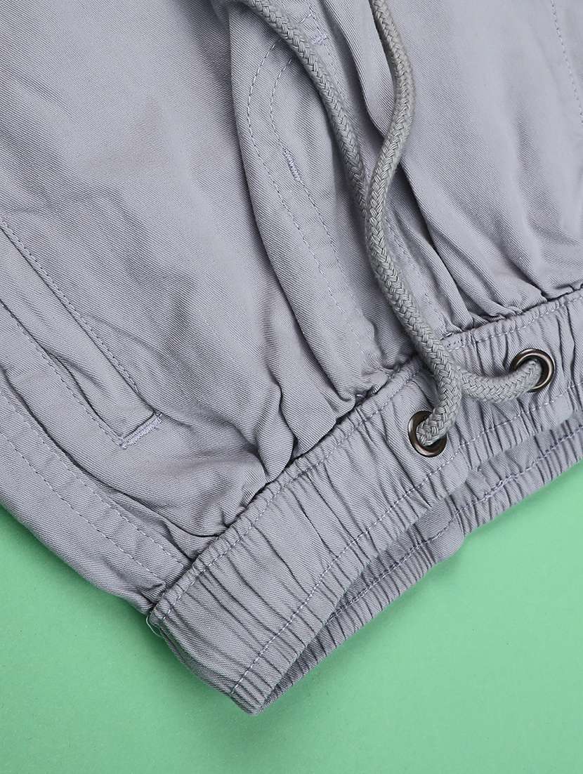 boys solid mid rise jogger - 22105384 -  Standard Image - 3