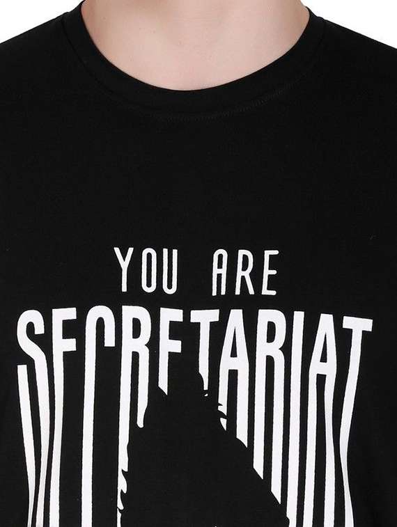 men front print short sleeve regular fit t-shirt - 22105586 -  Standard Image - 3