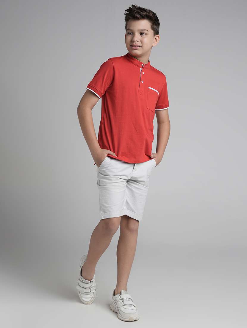 boys solid short sleeve t-shirt - 22106282 -  Standard Image - 5
