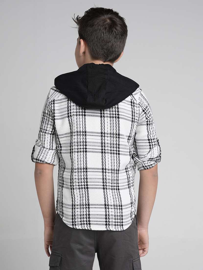 boys collared long sleeve regular fit shirt - 22106312 -  Standard Image - 3