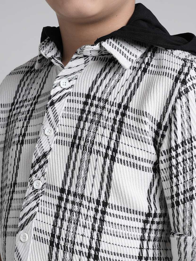 boys collared long sleeve regular fit shirt - 22106312 -  Standard Image - 5