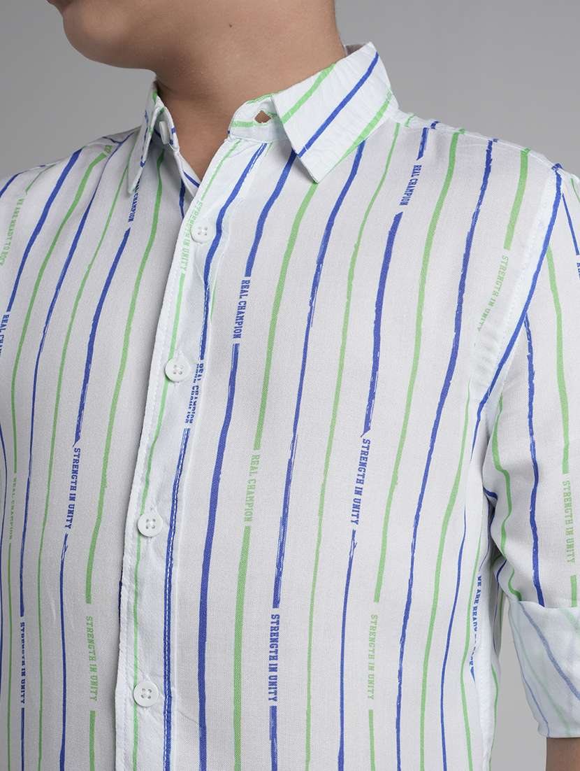 boys collared long sleeve regular fit shirt - 22106323 -  Standard Image - 5