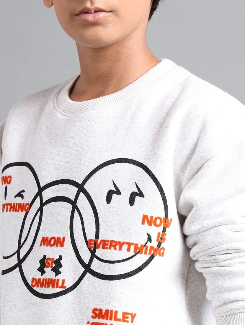 boys printed long sleeve sweatshirt - 22106348 -  Standard Image - 3
