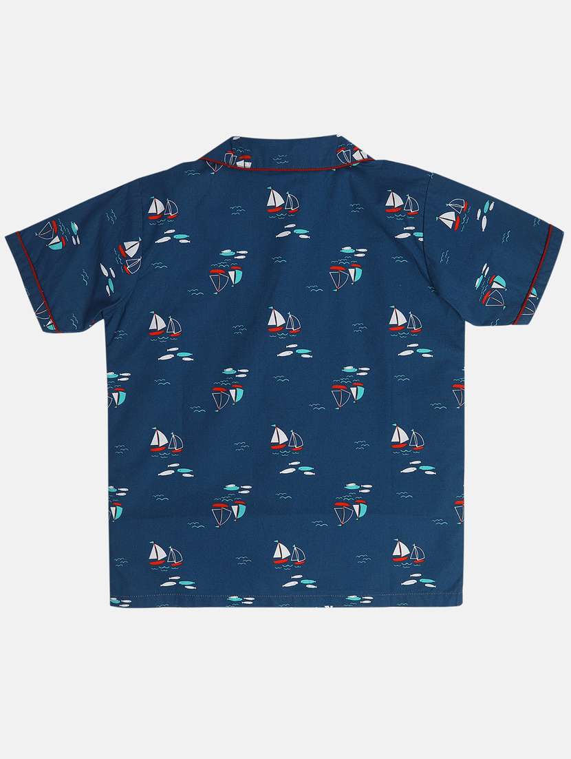 boys pack of 2 printed nightwear pyjama set - 22106452 -  Standard Image - 5