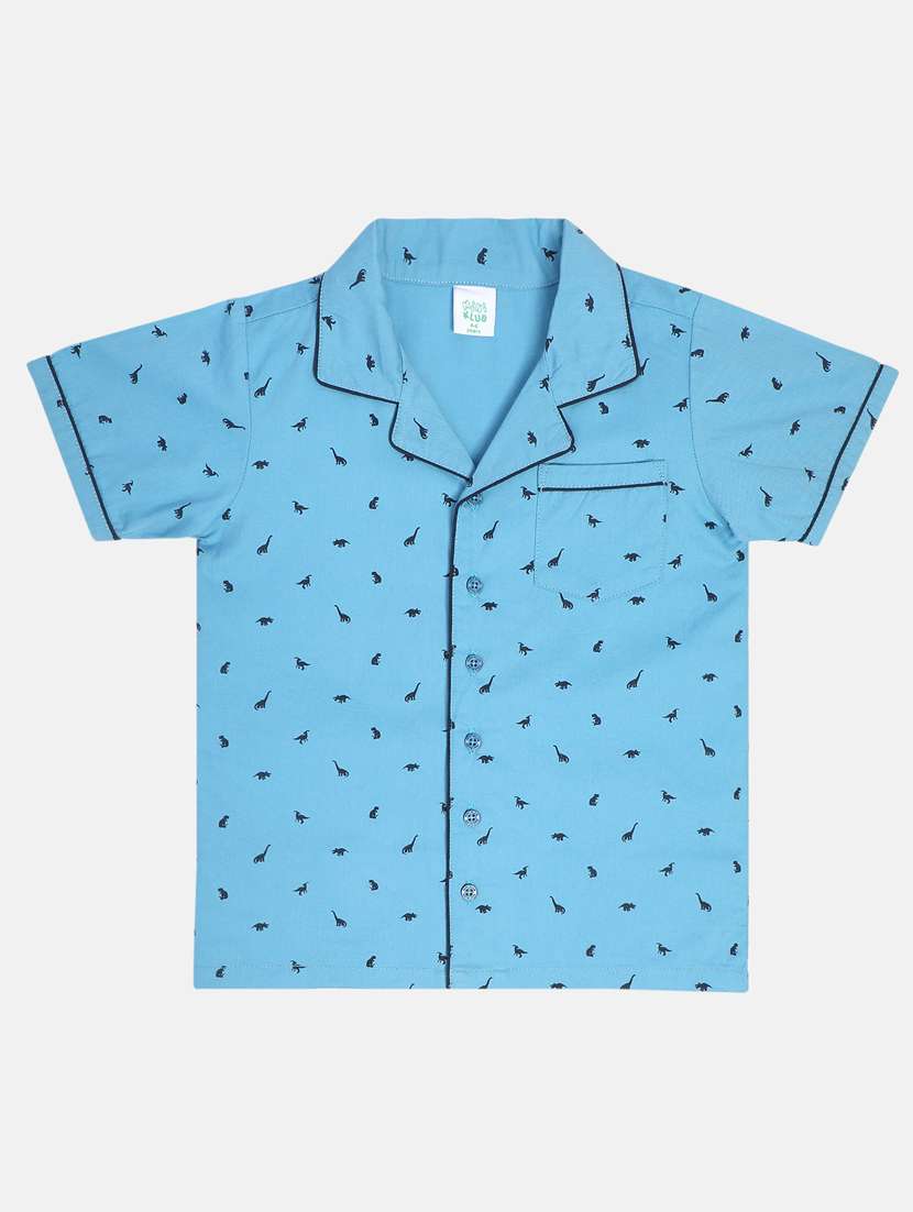 boys pack of 2 printed nightwear pyjama set - 22106453 -  Standard Image - 3