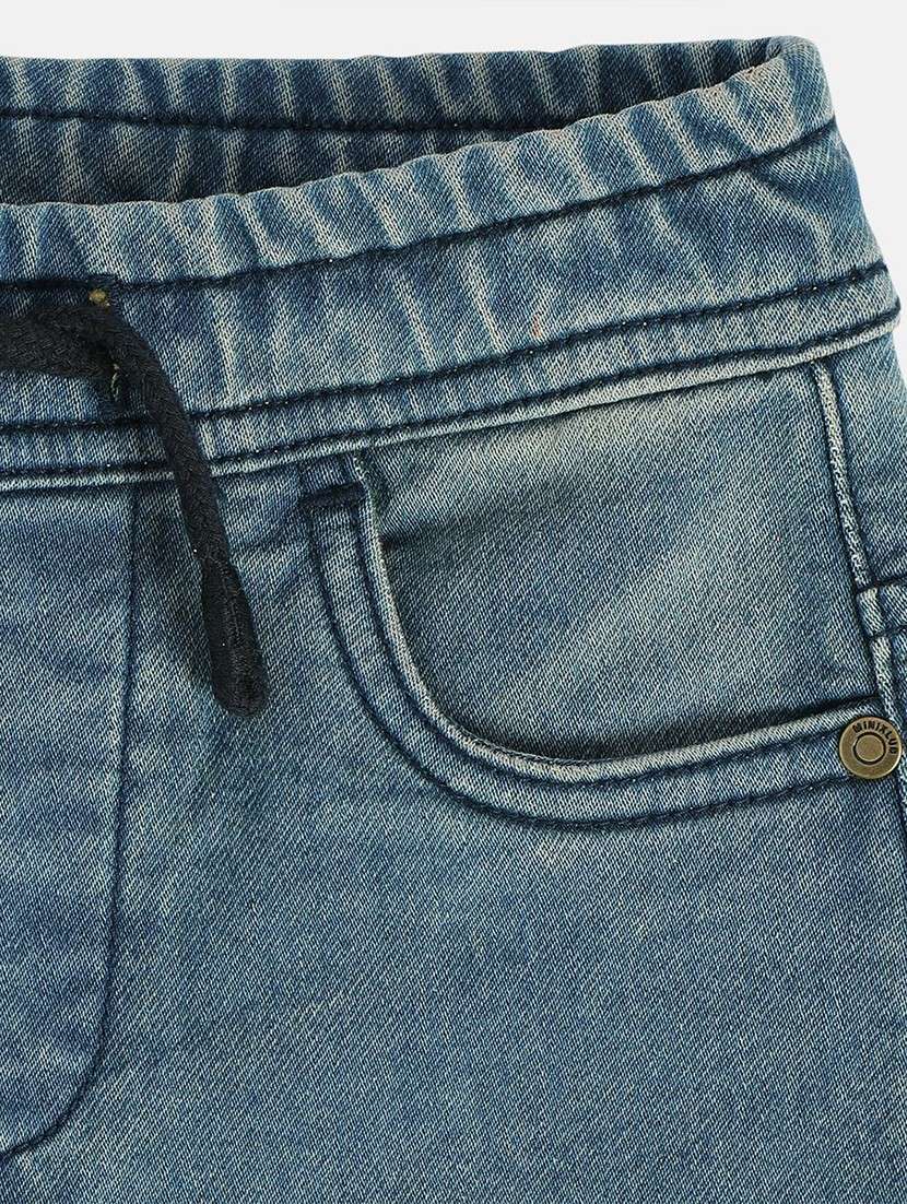 boys solid mid rise jogger - 22106622 -  Standard Image - 5