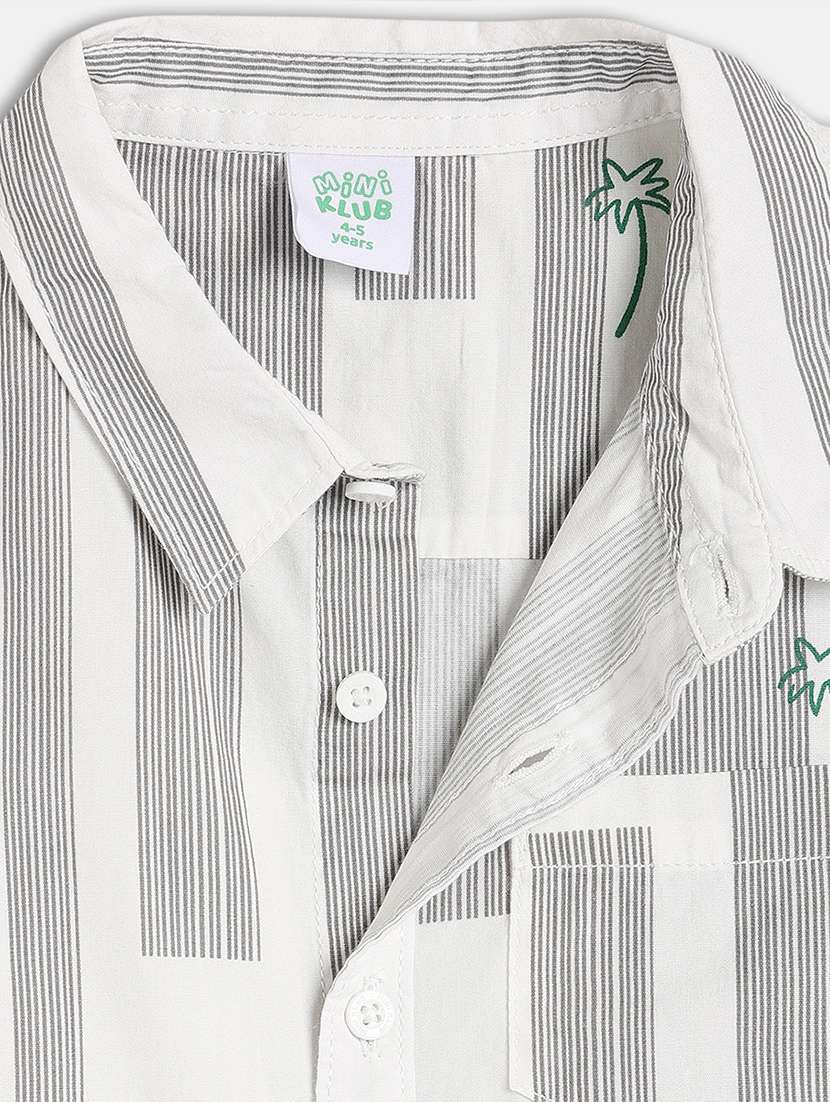 boys printed short sleeve collared shirt - 22106703 -  Standard Image - 3